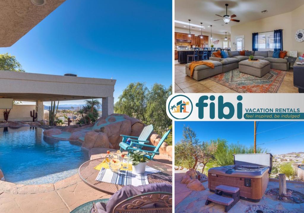 Lake Havasu City House | Peruvian-4 Bed Desert Oasis -Pool, Hot-Tub &Outdoor Kitchen
