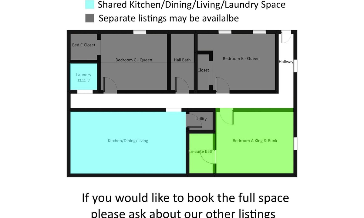 Layton House | Pet Friendly King Suite w/Private Bath & Waffles