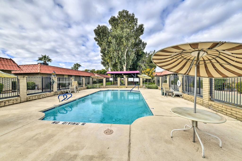Mesa Apartment | Pet-Friendly Mesa Condo Walk to Main St!