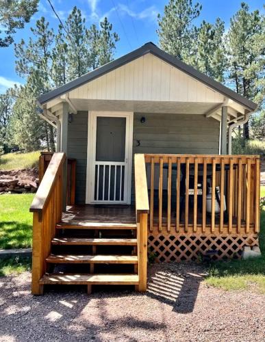 Hot Springs House | Pet-Friendly Studio Cabin with BBQ and Porch in South Dakota