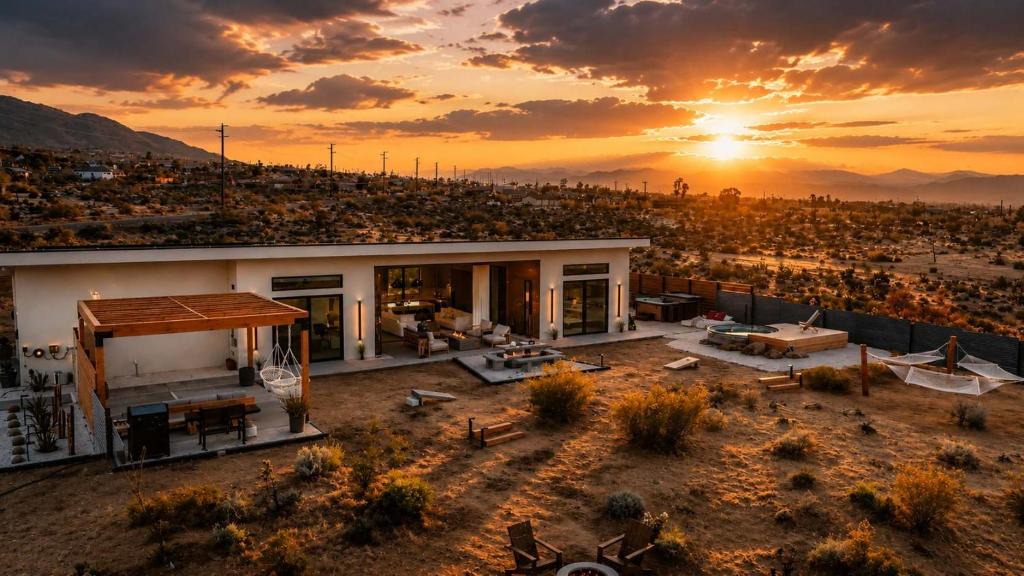 Joshua Tree House | Poco Cielo - Modern Desert Escape with Pool & Sauna