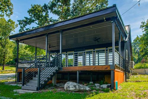 Fairland House | Private Boat Dock on Grand Lake! Modern Cabin