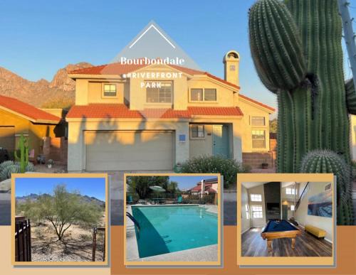 Oro Valley House | Private Home - Billiards, Mountain Views, Private Desert Access, HOA Pool & Spa, BBQ, at Lambert Park - Bourbondale