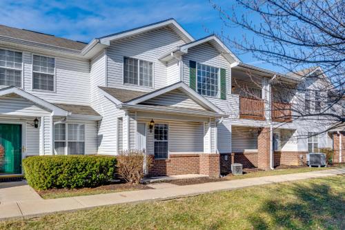 Fieldstone and Brookstone House | Quiet + Convenient! 2-Story Townhouse in NW Indy