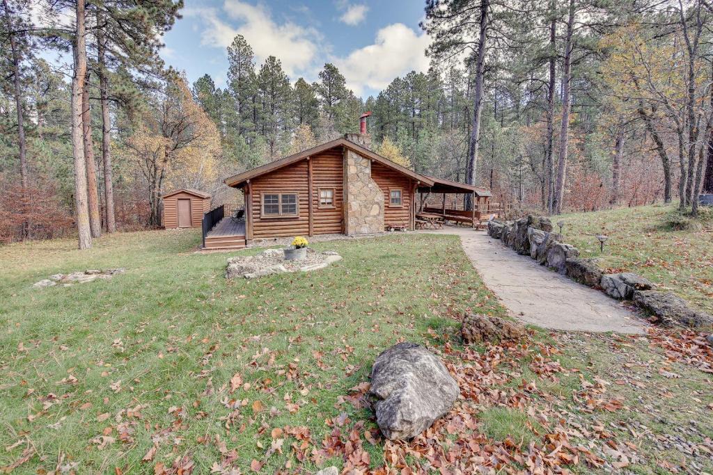 Sturgis House | Remote Escape: Sturgis Cabin on 20 Private Acres!