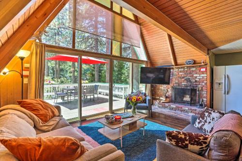 Running Springs House | Running Springs A-Frame w/Deck & Mtn Views!