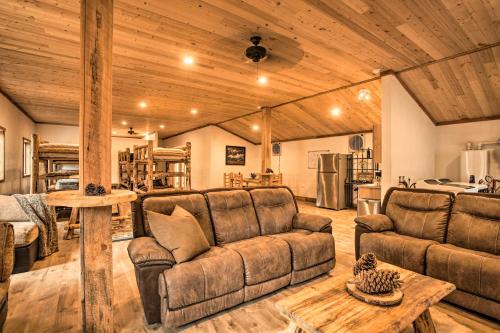Kettle Falls House | Rural Kettle Falls Bunkhouse w/Airstrip & Trails!