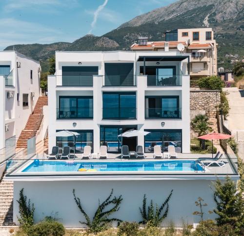 Bar Villa | Seafront Villa with Private Pool in Dobra Voda, Montenegro
