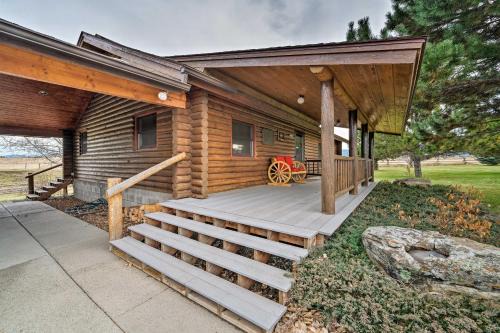 Bozeman House | Secluded Retreat w/Wood Stove, 11 Mi to Bozeman!