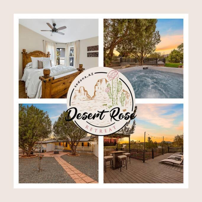West Sedona House | Serene Home- Sleeps 16 - Starlink Wifi - Hot Tub - Pool -2 Kitchens!