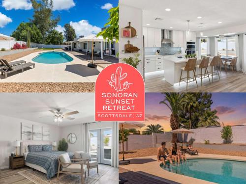 Paradise Valley Village House | Sonoran Sunset Retreat - Pool Firepit - Games