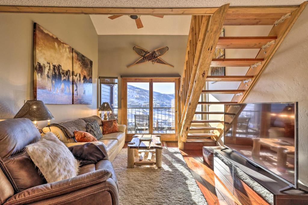 Steamboat Springs House | Steamboat Ski Getaway w/Balcony & Resort Views!