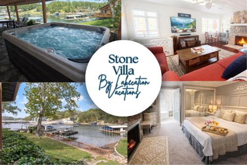 Osage Beach House | Stone Villa Lakefront 3BED 3BATH Hottub and Dock
