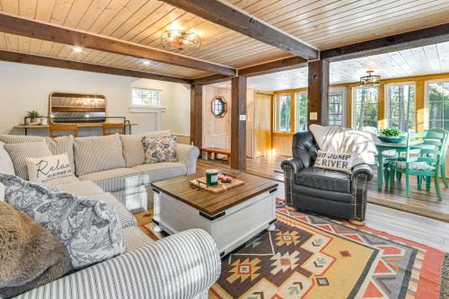 Indian River House | Sturgeon River Home: Outdoor recreation galore!