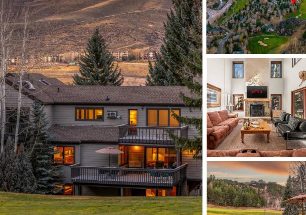 Eagle-Vail House | The Alpine Lodge 4BR on Eagle-Vail Golf Course