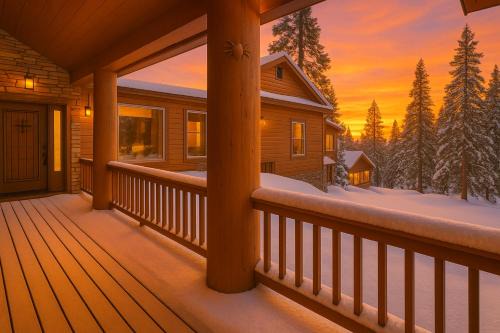 Shaver Lake House | The Restful Rose Fireside Vibes AC Comfort