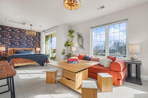 Fort Collins Apartment | The Revive Loft with Balcony, Workspace and Bikes