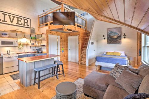 Mountain View Apartment | Updated Mtn View Studio w/Loft - Near River!