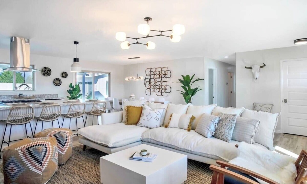 Melrose Village House | Upscale Desert Home | Heated Pool