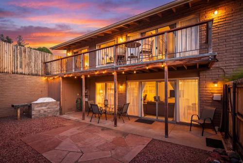 Uptown Sedona House | Uptown Sedona Haven with Red Rock Views and Pet Friendly Courtyard