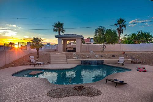 Lake Havasu City House | Vacation Pool Home W Separate Casita & Game Room!