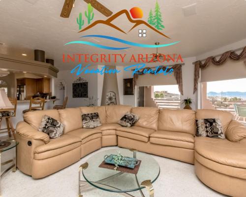 Lake Havasu City House | Vega Lane Breathtaking Panoramic Lake view