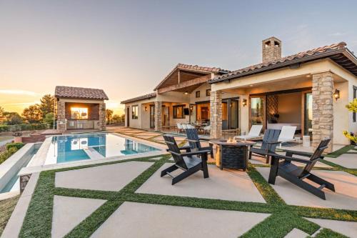 Temecula House | Via de la Sky Ranch - Sprawling Tuscan Villa in Wine Country