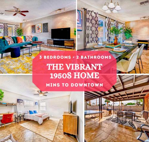 Encanto House | Vibrant 1950s Midtown Phoenix Home
