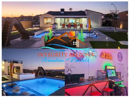 Lake Havasu City House | Villa Solara Ultimate Backyard & Gameroom