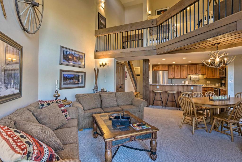 Peak 9 House | Walk to Ski Lift: Mtn-View Condo in Breckenridge