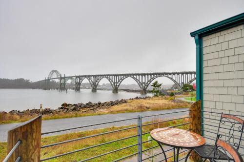 Newport House | Waterfront Oregon Abode w/Balcony & Ocean Views!