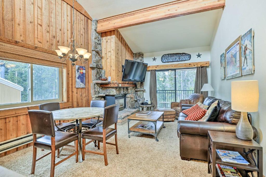 Winter Park House | Winter Park Condo w/Hot Tub, 3 Mi to Slopes!
