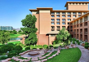 Scottsdale Sanctuary in this 1BD condo with resort amenities fitness room, pools etc