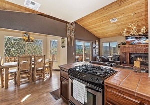 Upscale with Private Hot Tub! Deck with View! Game Room! Close to Skiing!