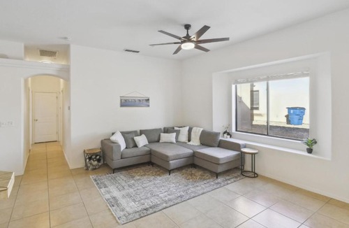 Lake Havasu City House | 1 Mi to Lake: Airy Home w/Patio in Lake Havasu!