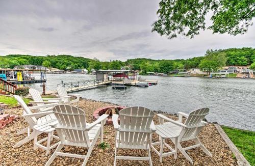 Lake Ozark House | 2 Decks, Dock, Fire Pit! Waterfront Lake Ozark Gem