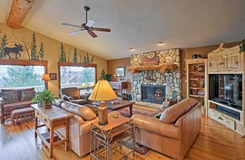Innsbruck Val Moritz House | 2 Mi to Skiing: Mtn-View Home w/Deck in Granby!