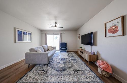 Chesterfield Place Apartment | #3 Blue Skies Midtown Retreat Comfy Affordable