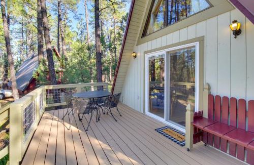 Pinetop House | A-Frame Cabin w/Deck & Grill in Pinetop!