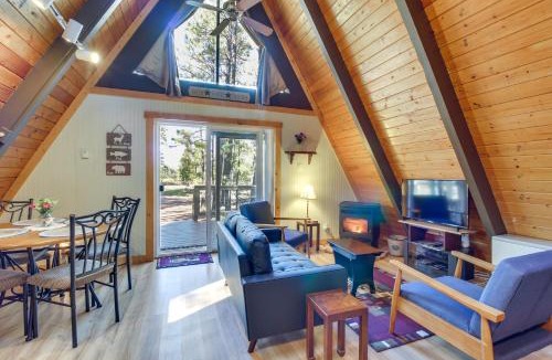 Pinetop House | A-Frame Cabin w/Deck & Grill in Pinetop!