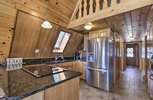 Butternut House | A-Frame Cabin w/Private Boat Dock!