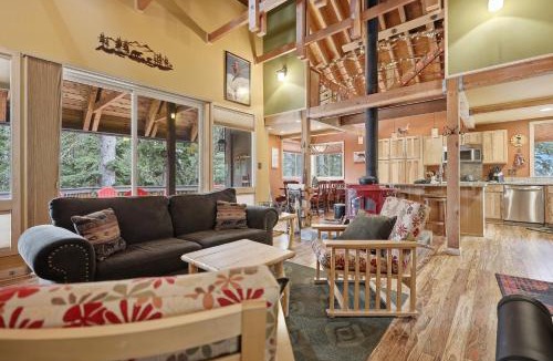 Bear Valley House | A-Frame Home with Deck & BBQ - VH223 cabin