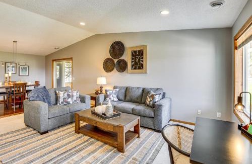 Waterville House | Across from Tetonka Lake: 4-Season Getaway!