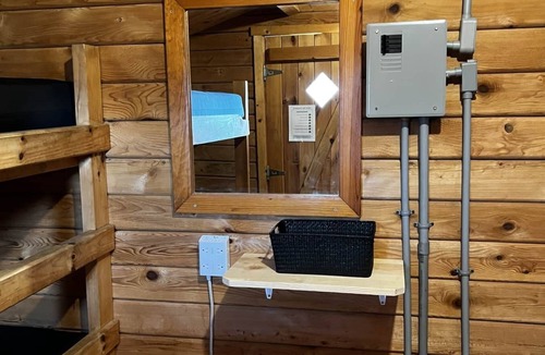 Helmsburg Cabin | "Akeman" Camping Cabin #5 | Pet Friendly