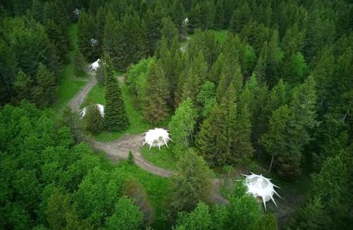 Island Park Other | Amazing Family Bell Tent Surrounded by Nature on a Wonderful Glamping Retreat in Island Park, Idaho
