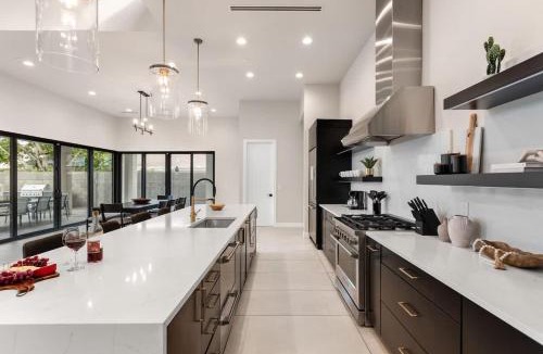 North Scottsdale House | Americana-Pool & Fire Pit-Near Scottsdale Quarter