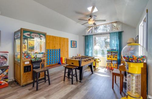 Cedar City House | Arcade Games & Great Location! 7BR Cedar City Home