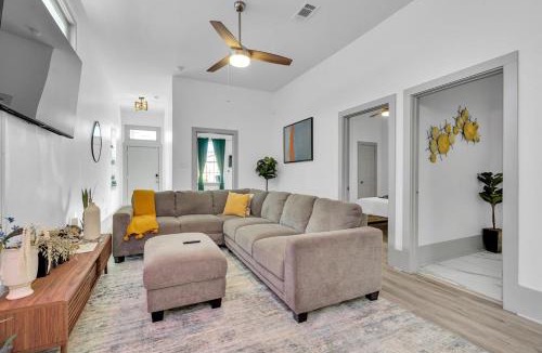 Treme House | Backyard fire pit Jazz Fest & Saints ready