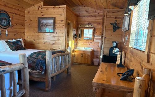Pinnacles Entrance Badlands Hotel | Badlands Frontier Cabins