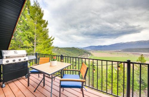Bonners Ferry House | Balcony & Patio w/Mtn Views! Bonners Ferry Escape